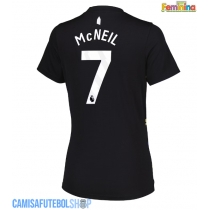 Camisa de time de futebol Everton Dwight McNeil #7 Replicas 3º Equipamento Feminina 2025-26 Manga Curta